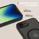 Etui Tech-Protect Magcam MagSafe Apple iPhone 16e Matte Black