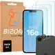 3x szkło na ekran + szkło na aparat Bizon Glass Clear 2 Pack do Apple iPhone 16e