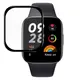 Szkło hybrydowe Bizon Glass Edge Hybrid do Xiaomi Redmi Watch 3 czarne