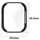 Etui z osłoną ekranu Bizon Case Watch Felipe do Xiaomi Redmi Watch 3 Active czarne