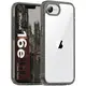 Etui Bizon Case Halo do Apple iPhone 16e przydymione-czarne