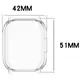 Etui z osłoną ekranu Bizon Case Watch Felipe do Xiaomi Redmi Watch 5 Lite przeźroczyste