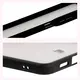 Etui Bizon Case Angelo do Samsung Galaxy S25 Edge przydymione z czarną ramką