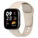 Pasek Bizon Strap Watch Dots do Xiaomi Redmi Watch 3 beżowy