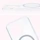 Etui z pierścieniem magnetycznym Bizon Case CrystalO do Xiaomi POCO F7 Ultra przezroczyste
