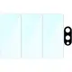 3x szkło na ekran + na aparat BIZON Clear 2 Pack do Samsung Galaxy S25 Edge