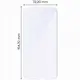 Elastyczne szkło hybrydowe Bizon Glass Mule do Samsung Galaxy S25 Edge