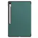 Etui z klapką Bizon Case Tab Croc do Samsung Galaxy Tab S10 FE+ Plus ciemnozielone