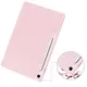 Etui z klapką Bizon Case Tab Lizard do Samsung Galaxy Tab S10 FE+ Plus różowe