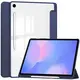 Etui z klapką Bizon Case Tab Clear Matt do Samsung Galaxy Tab S10 FE+ Plus granatowe