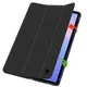 Etui z klapką Bizon Case Tab Lizard do Samsung Galaxy Tab S10 FE+ Plus czarne