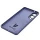 Silikonowe etui Bizon Soft Case do Samsung Galaxy S25 Edge ciemnoniebieskie