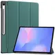 Etui z klapką Bizon Case Tab Croc do Samsung Galaxy Tab S10 FE+ Plus ciemnozielone