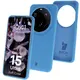 Silikonowe etui Bizon Soft Case do Xiaomi 15 Ultra niebieskie