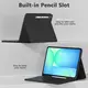 Etui z klawiaturą Tech-Protect SmartCase Pen + Keyboard Samsung Galaxy Tab S10 FE+ Plus 13.1 X620 / X626b Black