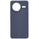 Silikonowe etui Bizon Soft Case do Xiaomi POCO F7 Ultra ciemnoniebieskie