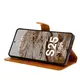 Etui z klapką Bizon Case Pocket do Samsung Galaxy S25 Edge brązowe