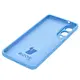 Silikonowe etui Bizon Soft Case do Samsung Galaxy S25 Edge niebieskie