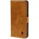 Etui z klapką Bizon Case Pocket do Samsung Galaxy S25 Edge brązowe