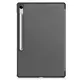 Etui z klapką Bizon Case Tab Croc do Samsung Galaxy Tab S10 FE+ Plus szare