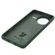 Silikonowe etui Bizon Soft Case do Xiaomi POCO F7 Ultra ciemnozielone