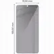 Prywatyzujące szkło hartowane Bizon Glass Clear Shadow do Samsung Galaxy S25 Edge przyciemniane