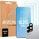 3x szkło na ekran + na aparat BIZON Clear 2 Pack do Samsung Galaxy S25 Edge