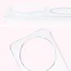 Etui z pierścieniem magnetycznym Bizon Case CrystalO do Xiaomi 15 Ultra przezroczyste