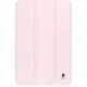Etui z klapką Bizon Case Tab Clear Matt do Samsung Galaxy Tab S10 FE+ Plus różowe