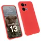 Pancerne etui Bizon Case Tur do Oppo Reno13 czerwone
