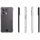 Elastyczne etui Bizon Case Salpa do Oppo Reno13 Pro przezroczyste