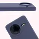 Silikonowe etui Bizon Soft Case do Xiaomi POCO F7 Pro ciemnoniebieskie