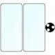 2x szkło na ekran + 1x na aparat Bizon Edge 2 Pack do Xiaomi Poco F7 Pro