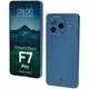 Etui Bizon Case Łupka do Xiaomi Poco F7 Pro niebieskie