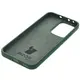 Silikonowe etui Bizon Soft Case do Oppo Reno13 ciemnozielone