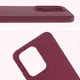 Silikonowe etui Bizon Soft Case do Oppo Reno13 Pro ciemnofioletowe