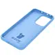 Silikonowe etui Bizon Soft Case do Oppo Reno13 Pro niebieskie