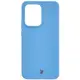 Silikonowe etui Bizon Soft Case do Oppo Reno13 Pro niebieskie