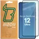 Szkło hartowane Bizon Glass Edge 2 do Asus Zenfone 12 Ultra czarna ramka