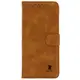 Etui z klapką Bizon Case Pocket do Oppo Reno13 brązowe