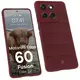 Pancerne etui Bizon Case Tur do Motorola Edge 60 Fusion / Edge 60 burgundowe