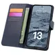 Etui z klapką Bizon Case Pocket do Oppo Reno13 granatowe