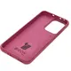 Silikonowe etui Bizon Soft Case do Oppo Reno13 Pro ciemnofioletowe