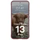 Pancerne etui Bizon Case Tur do Oppo Reno13 Pro ciemnofioletowe