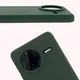 Silikonowe etui Bizon Soft Case do Xiaomi POCO F7 Pro ciemnozielone