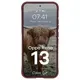 Pancerne etui Bizon Case Tur do Oppo Reno13 ciemnofioletowe