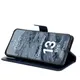 Etui z klapką Bizon Case Pocket do Oppo Reno13 Pro granatowe