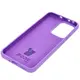Silikonowe etui Bizon Soft Case do Oppo Reno13 Pro fioletowe