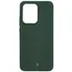 Silikonowe etui Bizon Soft Case do Oppo Reno13 Pro ciemnozielone