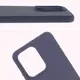 Silikonowe etui Bizon Soft Case do Oppo Reno13 Pro ciemnoniebieskie
